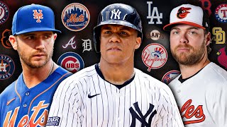 2025 MLB Free Agency Predictions [upl. by Ocker]