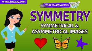 Symmetry For Kids  Symmetrical Shapes  Asymmetrical Figures  Math [upl. by Etnor881]