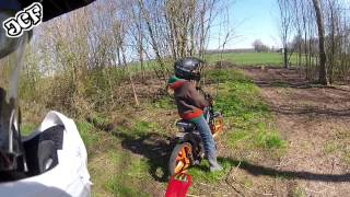 Honda MT5 Onboard Go Pro OffRoad [upl. by Bohs]