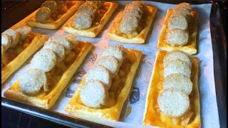 Feuilletés boudin blanc et pommes [upl. by Atekihs343]