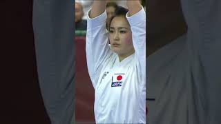 Chibana No Kushanku By KIYOU SHIMIZU GOLD MEDAL Karate 1 MATOSINHOS 2022 Part 1 wkf short karate [upl. by Aynahs]