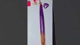 Resin refill pen resincrafts acrylicresin art fabricart acrylicpainting painting [upl. by Aneelehs525]