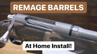 Remage Prefit Options Preferred Barrels Remington Match Barrel Replacement [upl. by Kusin]