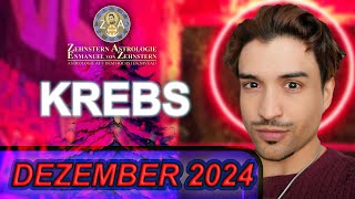 KREBS MONATSHOROSKOP DEZEMBER 2024  ZEHNSTERN ASTROLOGIE [upl. by Ddal197]