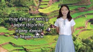 Awit ng Rehiyon III  GITNANG LUZON HYMN with lyrics [upl. by Sothena]