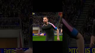 MESSI Free kick goalshortvideoefootballyoutubeshortsfifamessi pesmobileshortsfeedshorts😊😊😊 [upl. by Pavior838]