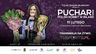 Puchar Polski Kobiet w Bilard  Kielce 2024 [upl. by Koloski]