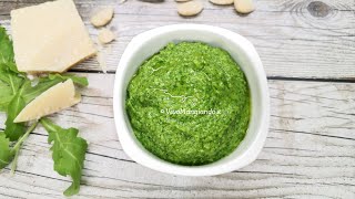 Pesto di rucola in 5 minuti [upl. by Enatan]