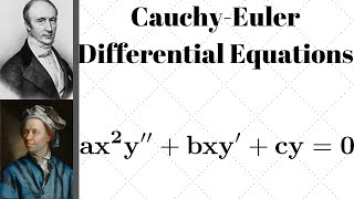 Differential Equations  The solution of a CauchyEuler Differential Equation [upl. by Aivek]