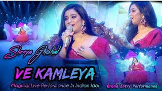 Shreya Ghoshal  Ve Kamleya  Magical 🪄 ✨ Performance In Indian Idol 14 Grand Finale ❤️ [upl. by Elva]