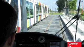 Tramway dAngers  courrierdelouestfr [upl. by Inahc]