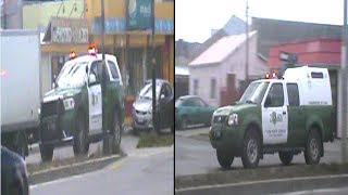 Carabineros de Punta Arenas respondiendo x2 PA 300 Series [upl. by Onileva205]