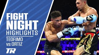 Teofimo Lopez vs Jamaine Ortiz  FIGHT HIGHLIGHTS [upl. by Marba]