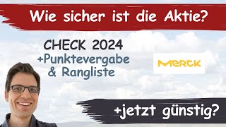 Merck Aktienanalyse 2024 Wie sicher ist die Aktie günstig bewertet [upl. by Wadsworth]