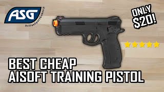 BEST 20 Airsoft Training Pistol  CZ SP01 Shadow Airsoft [upl. by Birkett]