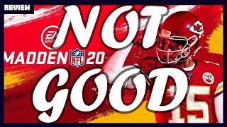 Madden NFL 20 is NOT GOOD  Review [upl. by Lev]