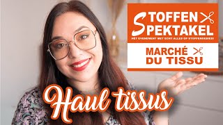 📦 HAUL tissus  Spécial Stoffen Spektakel 📦 [upl. by Farrica]