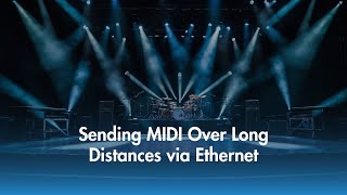 Sending MIDI Over Long Distances via Ethernet [upl. by Studley316]