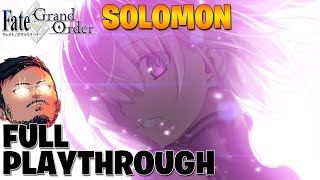 FateGrand Order  FINAL Singularity The Grand Temple of Time SOLOMON Full Playthrough [upl. by Nylanaj548]