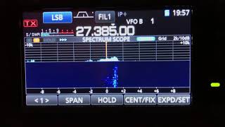 ICOM IC7300 band opening [upl. by Eiramenna]