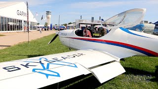 AeroTV At OSH21 ANN Talks Skyleader 600 At Oshkosh [upl. by Wye]