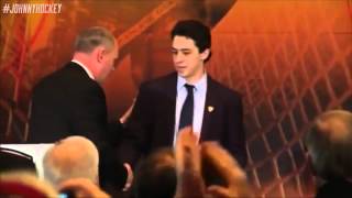 Johnny Hockey Wins the Hobey Baker [upl. by Doralynne79]