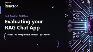 Evaluating your RAG Chat App [upl. by Erminia]