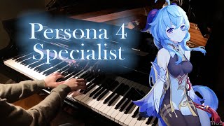 Ganyu Lucky Dance  Genshin Persona 4 Specialist Piano [upl. by Pinchas]