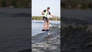 Efoil boat wake  Brian Grubb  How to  shorts [upl. by Analos]