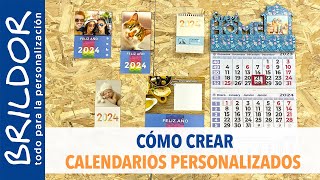 Cómo hacer CALENDARIOS PERSONALIZADOS FÁCILMENTE [upl. by Reviel698]