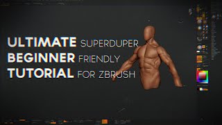 Ultimate Zbrush Sculpting Tutorial for Beginners [upl. by Fedak]