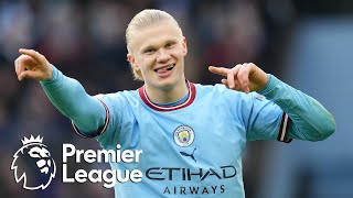 Erling Haalands top highlights from the 202223 Premier League season  Netbusters  NBC Sports [upl. by Ambrosia]