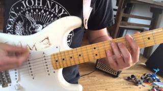 Beat on the Brat  The Ramones Intro to power chords [upl. by Nalyad526]