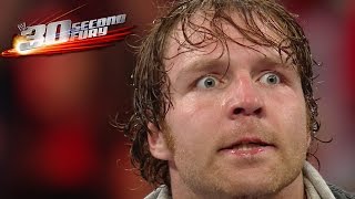 30Second Fury  Dean Ambrose [upl. by Firooc]