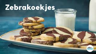 Koekjes bakken zebrakoekjes  Allerhande [upl. by Pangaro112]