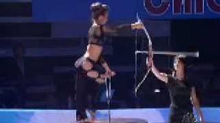 Arrow shooting Unbeleivable in Americas got talent [upl. by Veronika185]