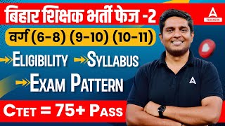 BPSC Teacher Syllabus in Hindi  Bihar teacher Vacancy 2023 Eligibility [upl. by Drawyah]