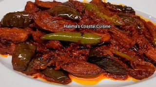 Eggplants Masala Eggplants Recipe Mabiringanya ya Kukaanga Halimas Coastal Cuisine [upl. by Ceil]