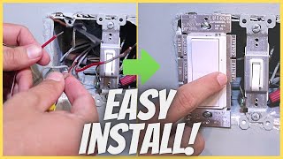 How To Install a 3 Way Dimmer Switch Lutron 3 Way Dimmer Switch [upl. by Granese]