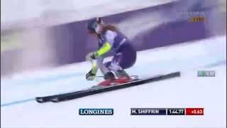 Mikaela Shiffrin wins first Giant Slalom  USSA Network [upl. by Elyn701]