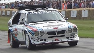 Lancia Delta S4 Group B  2015 Goodwood Festival of Speed Hillclimb [upl. by Iong]