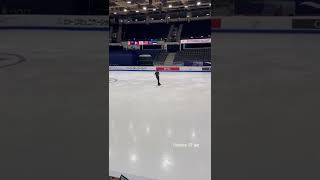 Four Continents Figure Skating Championship 2022 practice [upl. by Bondy]