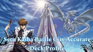 Seto Kaiba Battle City Accurate Deck Profile  YuGiOh [upl. by Evad]