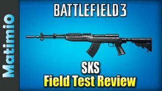 SKS Field Test Review  Best Sniper Rifle Battlefield 3 GameplayCommentary [upl. by Halimeda131]