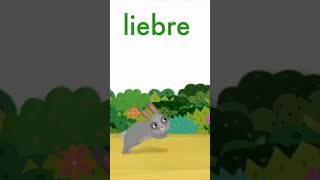 Palabras con la LETRA L 🦁 123andres musicainfantil costume halloween disfraz short shortvideo [upl. by Lehar]