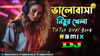 Bhalobasha Nithur Khela Dj  Momtaz  Bangla Viral Dj Gaan  Dj Abinash BD  TikTok Trending Song [upl. by Roderica]