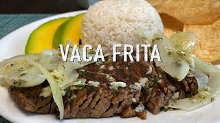 Vaca Frita  Cocina Con Fujita [upl. by Lockhart]