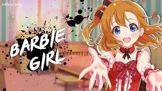 Nightcore  Barbie Girl  Lyrics [upl. by Ancalin]