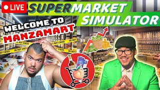 SUPERMARKET SIMULATOR MILLIONAIRE at least thats the goal [upl. by Nneb]