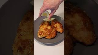 Chicken schnitzel recipe cookingchannel foodcookingchannel food chicken easyrecipe fyp [upl. by Oizirbaf]